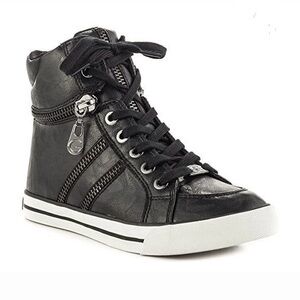 GUESS - Black High-Top Women's Sneakers